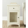 thumbnail image 5 of Safavieh ZIVA ONE DRAWER NIGHTSTAND WITH GLASS CABINET, AMH6630A, 5 of 6