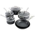 thumbnail image 1 of Kenmore Pro Arbor Heights - Juego de utensilios de cocina de aluminio forjado de platino anodizado d, 1 of 9