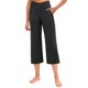 thumbnail image 3 of Pantalones de yoga cortos de cintura alta para mujer - Poliéster y spandex para uso diario y estilos de vida activos, 3 of 7