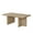 Oak Finish, variant on Roundhill Furniture Mchome Contemporary Coffee Table, Off-White Faux Marble
