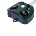 thumbnail image 3 of Repelente ultrasónico solar a prueba de agua para exteriores Expulsor de animales de plagas con sensor de movimiento y repelente de luz intermitente, 3 of 8