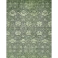 thumbnail image 1 of Ahgly Company Machine Washable Indoor Rectangle Abstract Army Green Area Rugs, 8' x 12', 1 of 7