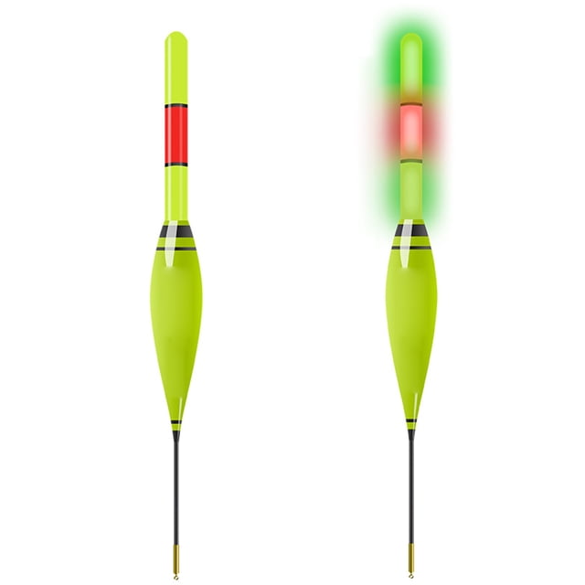 Flotadores de pesca eléctrica luz LED flotador luminoso aparejos de pesca (JD-06) Tmvgtek pescar