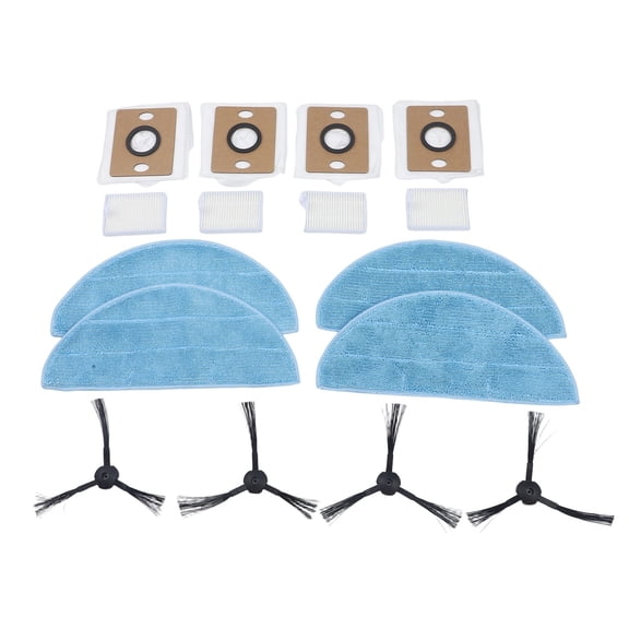 For ILIFE A30 Pro Self Emptying Robot Vacuum Brush Filter Mop Cloth Dust Bag Mop Vacuum Cleaners Accessories Cleaner Parts