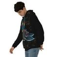 thumbnail image 2 of Men's Hoodie Novelty Pattern Long Sleeve Unisex Pullover Hoodies Casual Hooded Sweatshirt with Pocket, 2 of 8