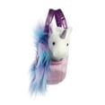 thumbnail image 3 of Aurora - Small Blue Fancy Pals - 5.5" Sparkle Heart Purple Unicorn - Fashionable Stuffed Animal, 3 of 6