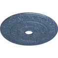 thumbnail image 3 of Ekena Millwork 26 3/4"OD x 3 5/8"ID x 1 1/8"P Leaf Ceiling Medallion (Fits Canopies up to 3 5/8"), Hand-Painted Americana Crackle, 3 of 5