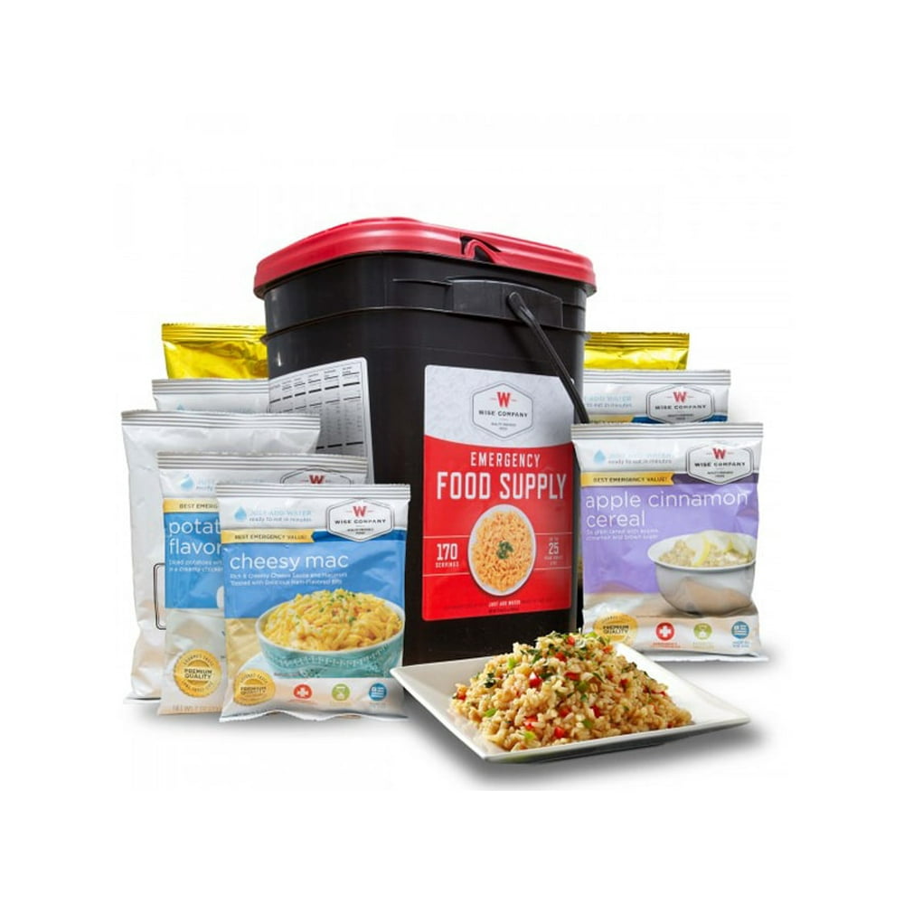 Wise Company 170 Serving Freeze Dried Emergency Food Kit