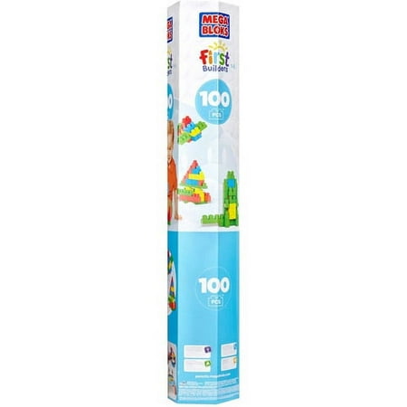 Mega Bloks First Builders 100pc Calssic Tube