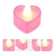 thumbnail image 5 of 24 velas eléctricas con forma de corazón, románticas y sin llama., 5 of 5