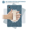 thumbnail image 6 of For Samsung Galaxy Tab A8 Case 10.5 inch SM-X200/X205/X207, 360 Hand Strap, Shoulder Strap, Kickstand, Rugged Drop Protection, Cornflower Blue, 6 of 6