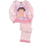 Dora the Explorer Little Girls' 2-Piece Pajamas
