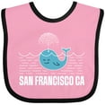 thumbnail image 3 of Inktastic San Francisco California Whale Watching Boys or Girls Baby Bib, 3 of 4