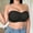 Black B, variant on Kyntgho Women's Plus Size Strapless Bra, Seamless Molded Bandeau with Front Hook Closure