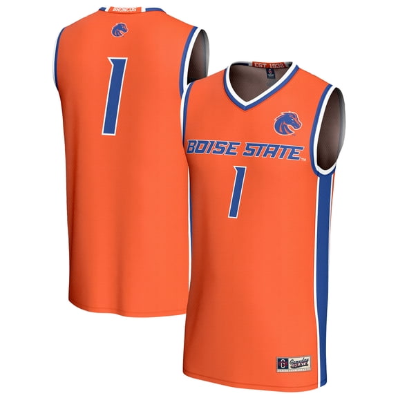 Unisex GameDay Greats Orange Boise State Broncos Collegiate Basketball Fashion Jersey