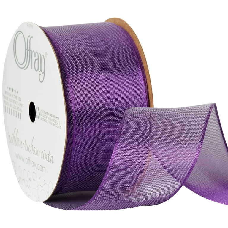 Offray Firefly Wired Ribbon, Multicolor
