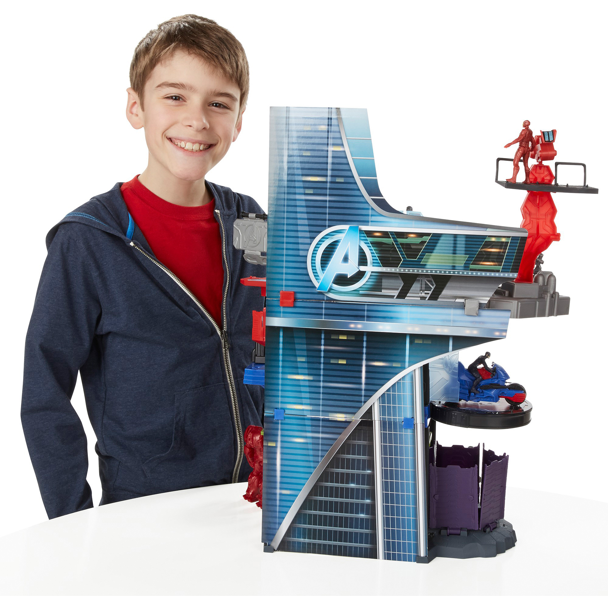 avengers tower playset