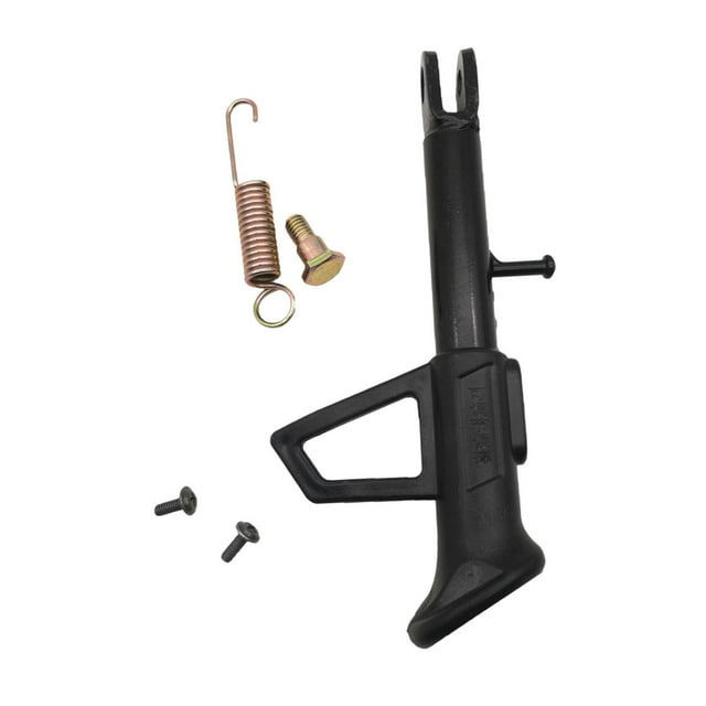 Pata de cabra lateral para bicicleta, soporte de pie para estacionamiento, soporte lateral universal ajustable de hierro para motocicleta de motocross
