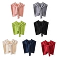 thumbnail image 6 of Soft Knitted Shawl for Women - Lightweight Thin Shoulder Wrap, Versatile Lapel Scarf for All Seasons, 6 of 10