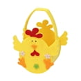 thumbnail image 3 of Elodie Panier de Pâques Vide Enfants avec Poignée Garçons Filles Bébé Panier de Rangement Jaune, 3 of 8