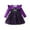 Purple, variant on Usaibhir Halloween Toddler Girls Dresses Fall Long Sleeve Printed Tutu Party Bat Cat Spider Web Print Dress For Girl 0-3Y