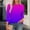BU1, variant on Pxiakgy Womens 3/4 Sleeve T-Shirts Summer Tops Fall Fashion Blouses Beach Vacation Clothes Spring Tunic 2025 Trendy Round Neck Tops Basic Pleated Shirts Loose Fit Sky Blue S