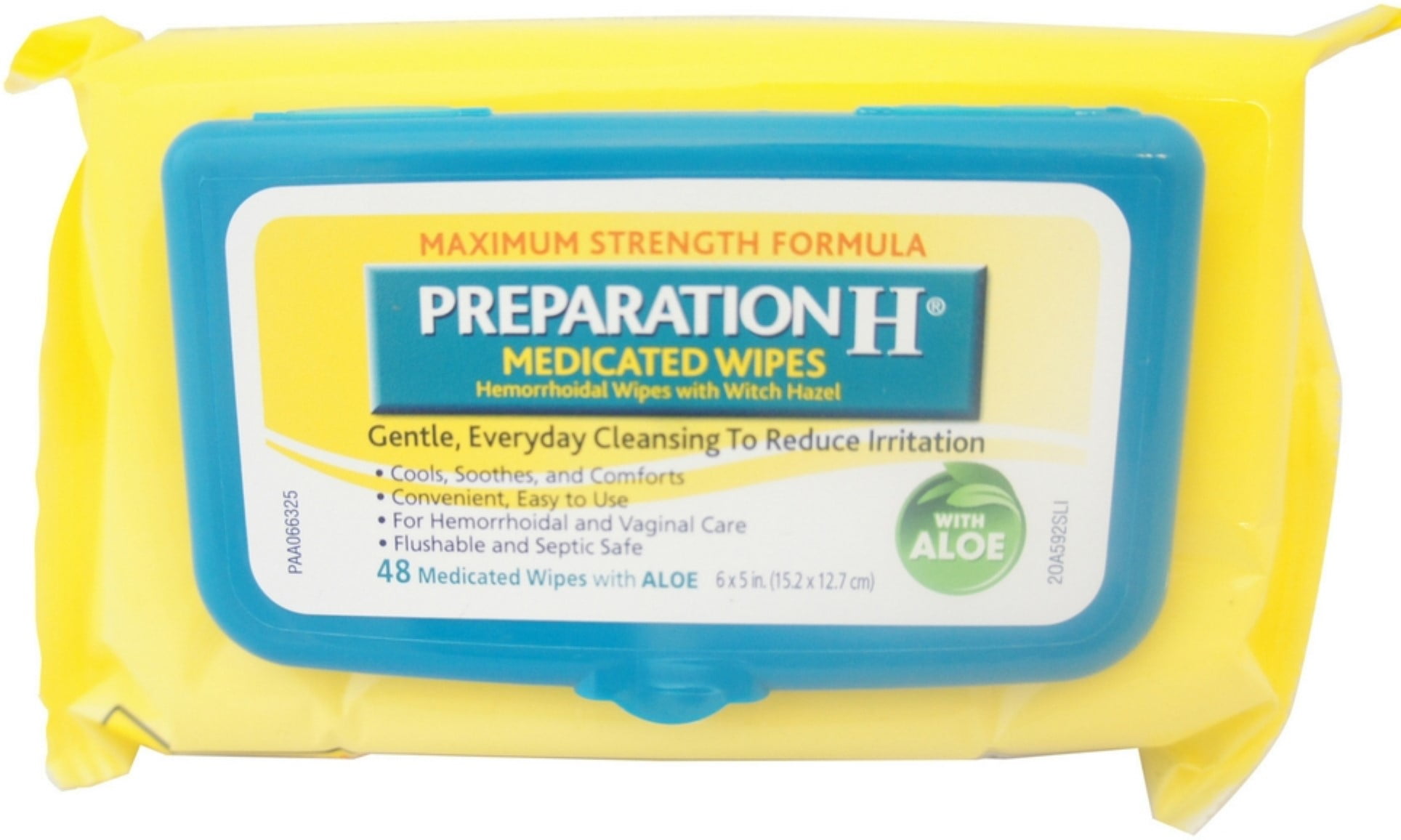 Buy Preparation H Medicated Wipes, 48 Ea (Pack of 4) Online at Lowest