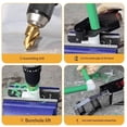 thumbnail image 2 of 3pcs 20/25/32mm Step Drill Bit with Limit Swivel Groove PPR Lifting Cone Drill Bits for Water Pipe R, 2 of 5