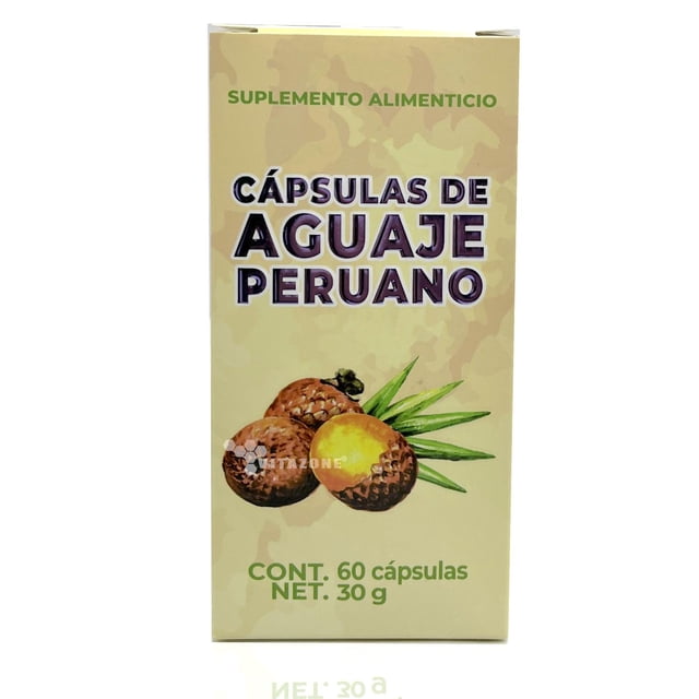 Aguaje Peruano 60 capsulas Herbolaria Saludable Herbolaria Saludable HERBOLARIAAGUAJEPERUANO