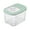 Green, variant on DICEWEN Grain Rice Storage Bin Clear Moisture Proof Bedroom Dormitory Food Collection