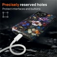 thumbnail image 7 of FKBRCL4U for iPhone 14 Pro Max Compatible with Magsafe Case Dark Stained Glass Art Colorful Flowers Leaves Pattern for Girl Boy Full Body Magnetic Design Soft Silicone Protection, 7 of 7