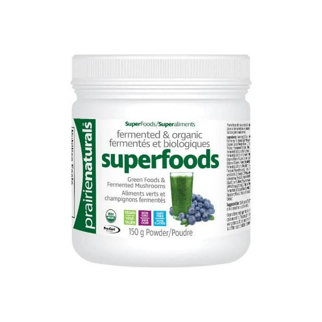Prairie Naturals - Fermented & Organic - Powder, 150g | Multiple Flavours