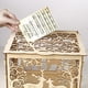 thumbnail image 5 of Caja para tarjetas de boda DIY, caja para tarjetas de boda DIY Caja para tarjetas de madera rústica Soporte para tarjetas de regalo Caja para tarjetas Estándares líderes en la industria, 5 of 8