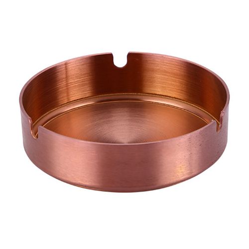 AkoaDa Not Bad Stainless Steel Goldplated Ashtray, Cafe