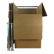 UBoxes Large Corrugated Wardrobe Moving Boxes (Bundle of 3) 24 x 24 x 40