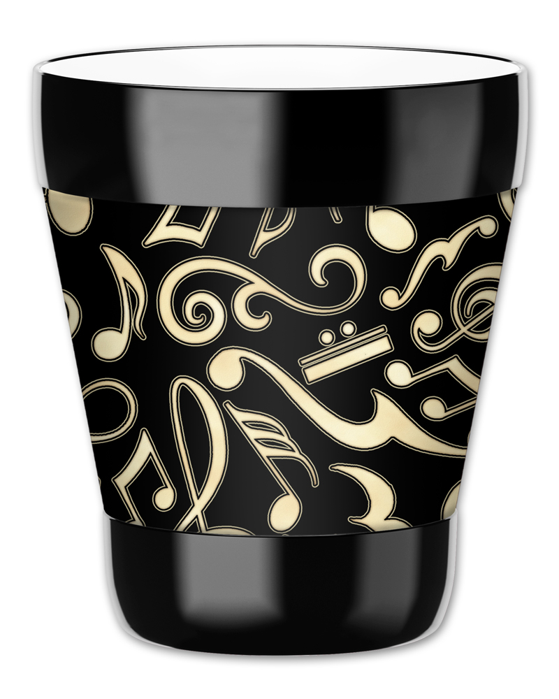 Mugzie 12Ounce "Low Ball" Tumbler Drink Cup with Removable Insulated