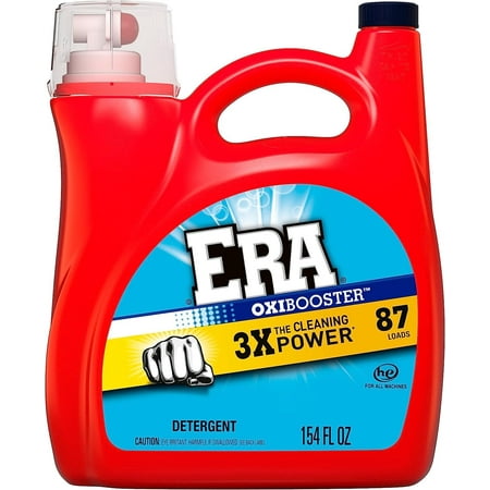Oxibooster Liquid Laundry Detergent, 154 fl oz, 87 Loads