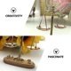 thumbnail image 2 of Miniforce Toys Mini Balance Scale Pretend Play Furniture Home Balance Justice Law Scale, 2 of 5