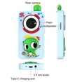 thumbnail image 5 of Dadiaei Simulation Phone Rechargeable Touch Screen Camera with Puzzle and Early Education Games Dinosaur Design Safe Toy, 5 of 6
