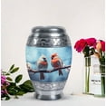 thumbnail image 5 of Pair Of Cardinal Birds Burial Urns For Adult Human Ashes, Cremation Urn For Ashes Adult Male, Adult Urns For Human Ashes Women, Urns For Ashes For Female, Urns For Adults, Memorial Urns -10inch, 5 of 5
