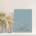 thumbnail image 2 of Whimsical Dandelion Village Canvas Print, Wall Art for Living Room, Bedroom, Office, Cafe, Studio, 2 of 8