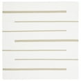 thumbnail image 6 of SAFAVIEH Montauk Oswald Geometric Striped Cotton Area Rug, Light Green/Ivory, 6' x 9', 6 of 10