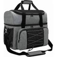 thumbnail image 1 of Bowling Bag - Padded Divider - Holds Two Bowling Balls and Shoes Banmo, 1 of 5