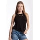 thumbnail image 1 of Blusa básica sin manga /Juvenil, 0077 (Negro) negro CH, 1 of 2