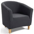 thumbnail image 1 of Stretch Tub Chair Cover, Armchair Slipcovers, Non-Slip Barrel Chair Cover, 1 of 7