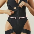thumbnail image 2 of Qarigey Moldeadores de cuerpo cómodos y transpirables para diario tangas Body Shapewear entrenador de cintura Ropa interior S, 2 of 6