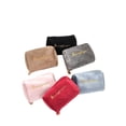 thumbnail image 5 of Velvet cloth pouch large capacity clutch cosmetics storage bag letter embroidery cylinder lipstick bag, 5 of 8