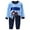 Dark Blue, variant on Kids Toddler Boys Girls Easter Pajamas Animal Truck Rabbit Buddy Pajamas Easter Gift Sleepwear Pjs Set(6-12 Months,Dark Blue)