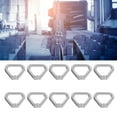 thumbnail image 1 of Tornillo de Tornillo, Tuerca ocular Fijada y Duradera, Ordenada y Clara Práctica con 10 piezas para diversas grúas de ingeniería., 1 of 7