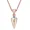 Gold, variant on 925 Sterling Silver Yellow Gold Plated Spinel Viking Spear Amulet Pendant Necklace for Women and Teen Age